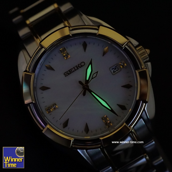 นาฬิกาSeiko Quartz Diamond Accents รุ่น SKK886 SKK886P1 SKK886P 