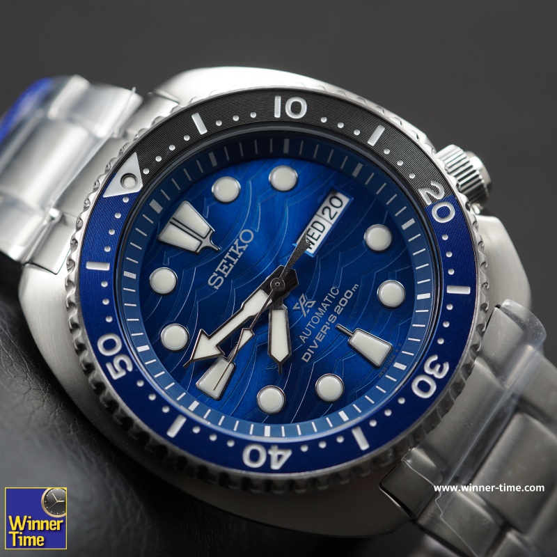 นาฬิกา Seiko Prospex”Save The Ocean” special Edition Automatic Diver’s 200m. รุ่น SRPD21K1, SRPD21K, SRPD21