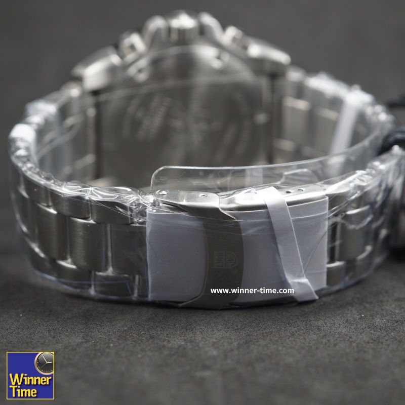 นาฬิกาLUMINOX (NAVY SEAL COLORMARK CHRONO 3180 SERIES) - Stainless Steel ขอบBlackPVD - Silver/Black รุ่น XS.3182