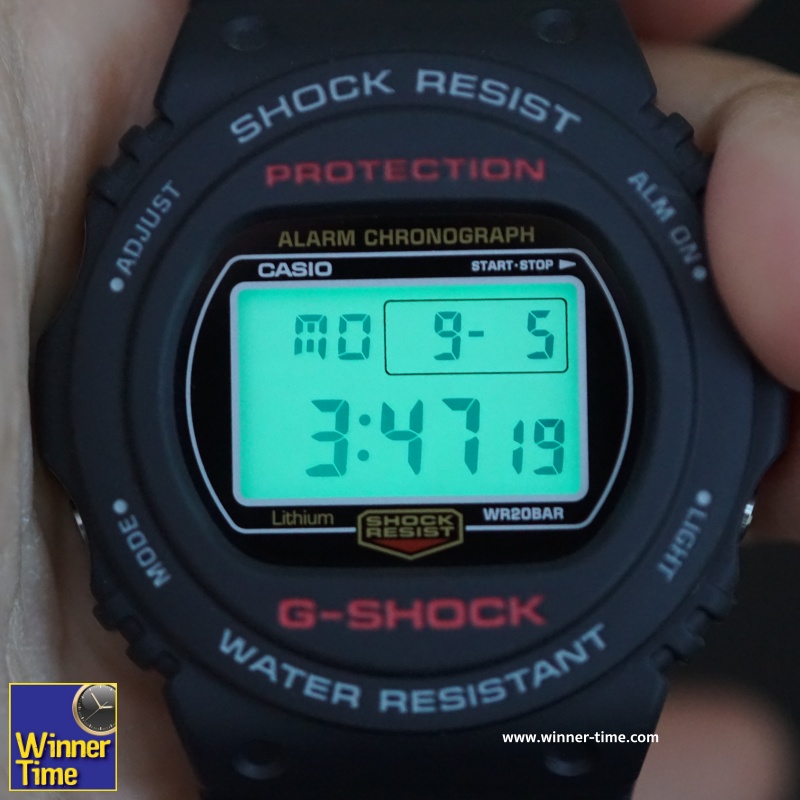 นาฬิกาจีช๊อค G-SHOCK รุ่น  DW-5750E-1DR