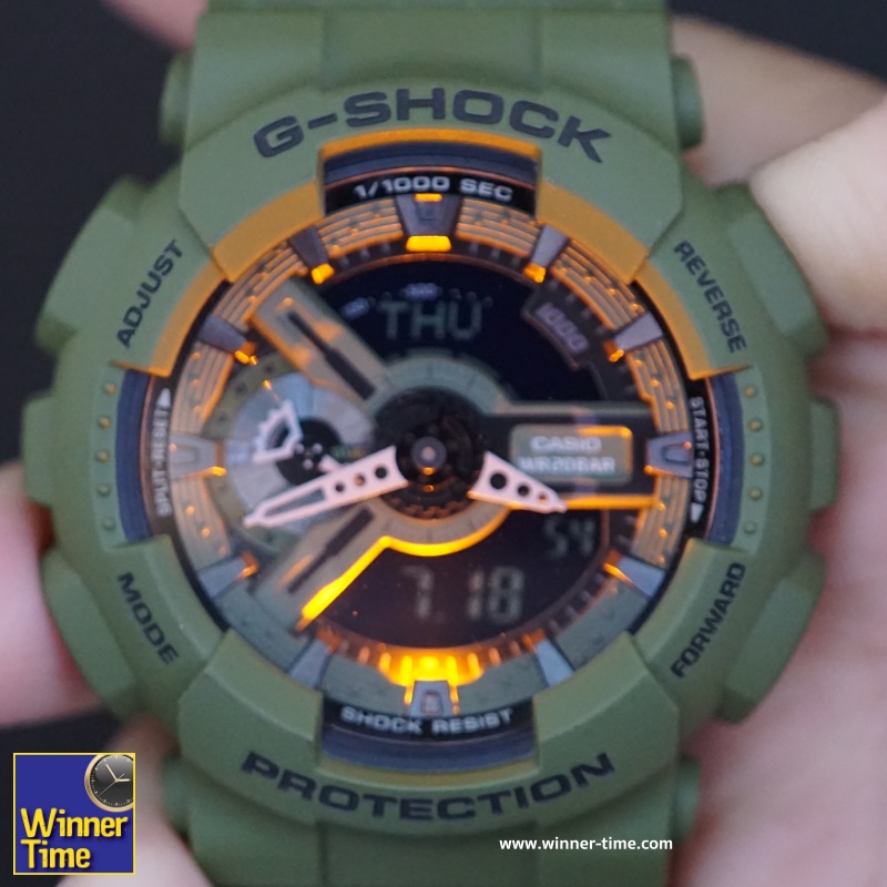 นาฬิกาจีช๊อค G-SHOCK รุ่น GA-110LP-3ADR