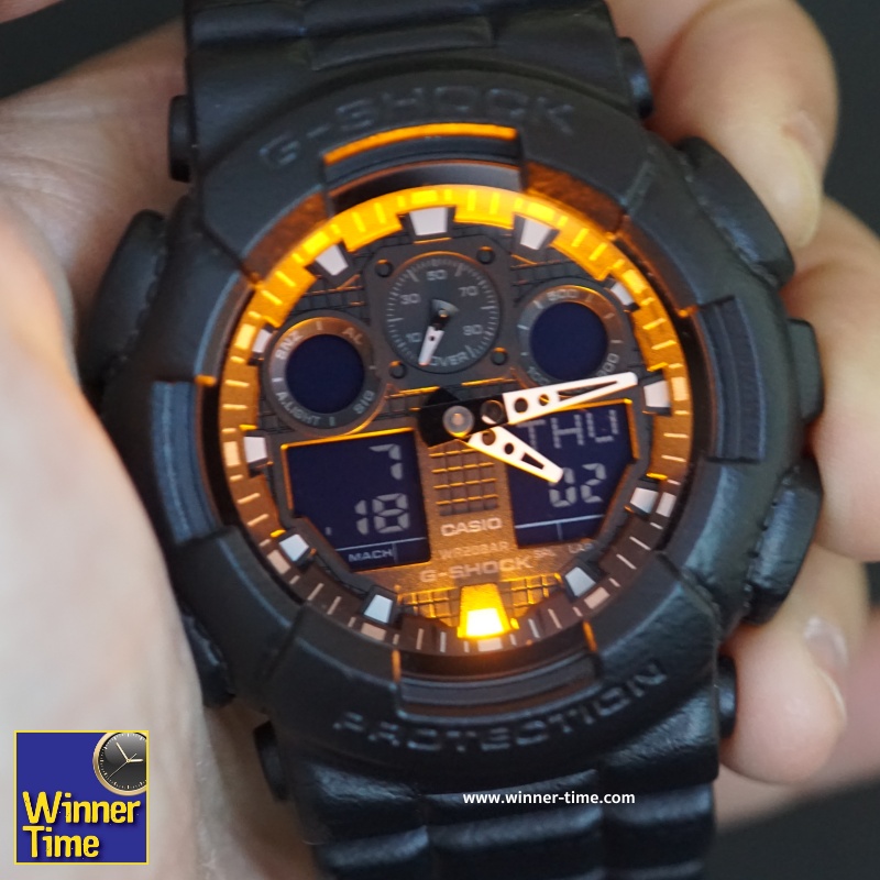 นาฬิกาG-shock รุ่น GA-100BT-1ADR