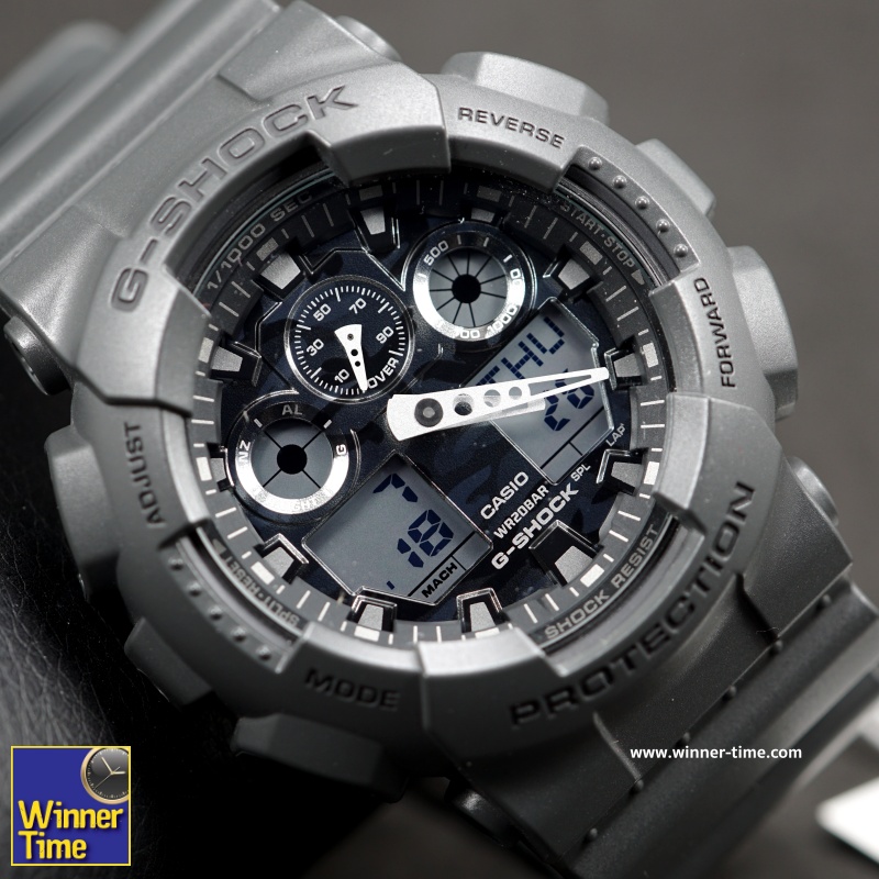 นาฬิกาจีช๊อค G-SHOCK รุ่น GA-100CF-8ADR