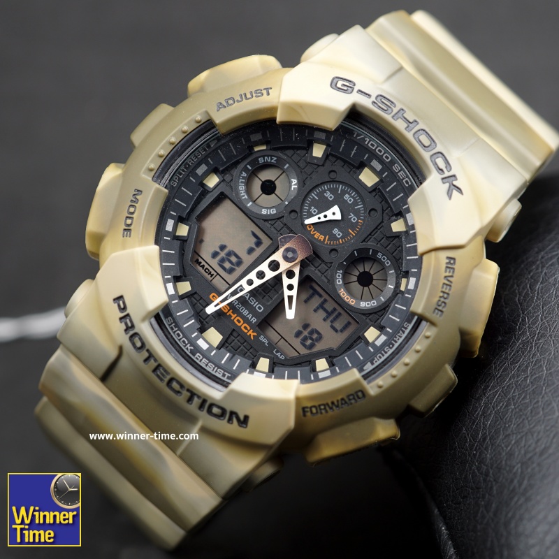 นาฬิกาจีช๊อค G-SHOCK รุ่น GA-100MM-5ADR