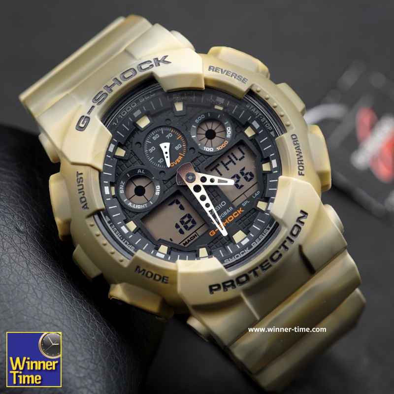 นาฬิกาจีช๊อค G-SHOCK รุ่น GA-100MM-5ADR
