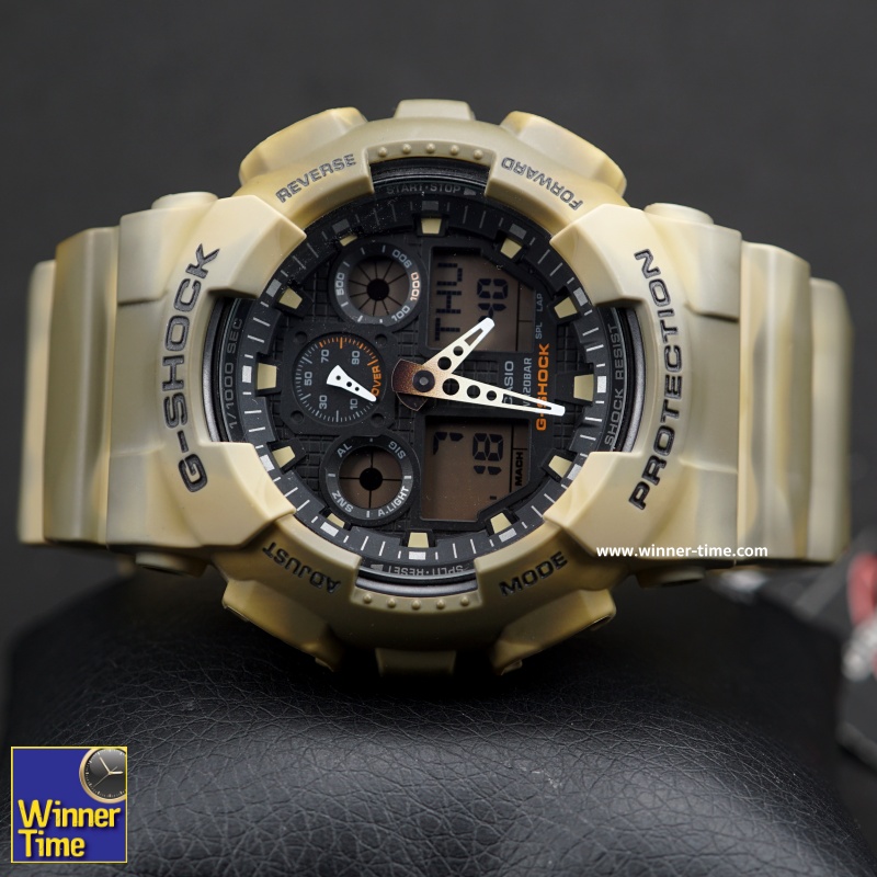 นาฬิกาจีช๊อค G-SHOCK รุ่น GA-100MM-5ADR