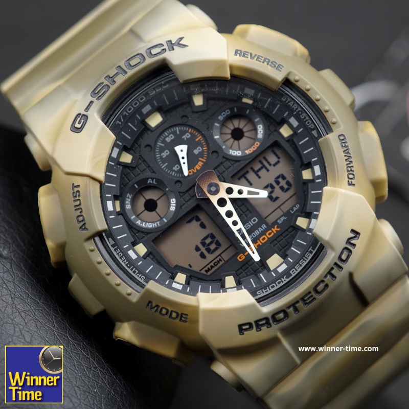 นาฬิกาจีช๊อค G-SHOCK รุ่น GA-100MM-5ADR