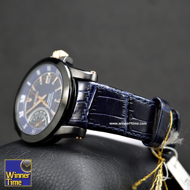 นาฬิกาSEIKO Premier Kinetic Direct Drive (Blue)รุ่น SRG012P1