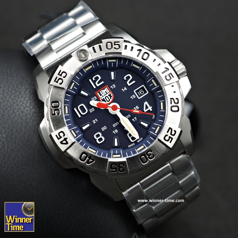 นาฬิกาLuminox NAVY SEAL STEEL 3250 SERIES (Dark Blue Stainless Steel) รุ่น XS.3254
