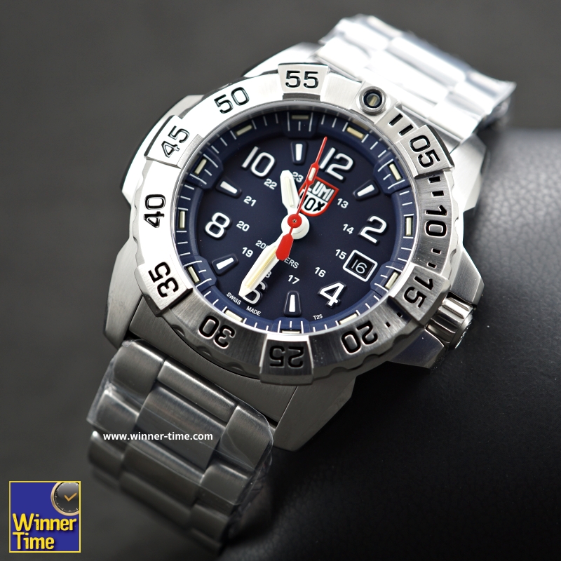 นาฬิกาLuminox NAVY SEAL STEEL 3250 SERIES (Dark Blue Stainless Steel) รุ่น XS.3254