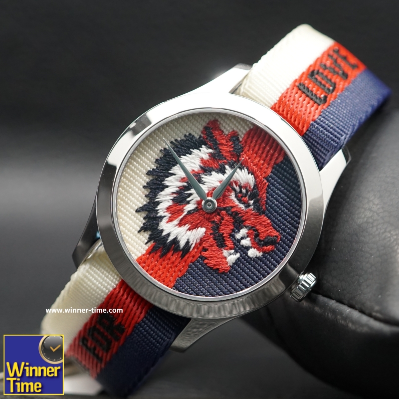 นาฬิกาGucci รุ่น YA1264059 หมาป่า