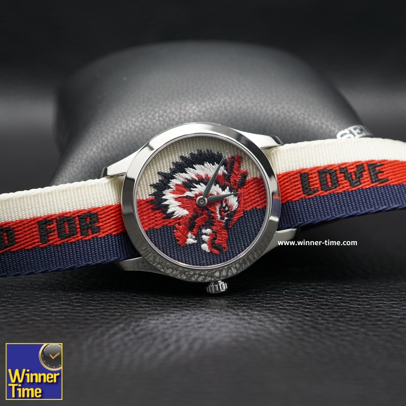 นาฬิกาGucci รุ่น YA1264059 หมาป่า