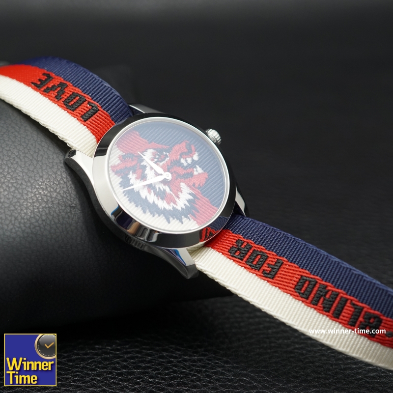 นาฬิกาGucci รุ่น YA1264059 หมาป่า