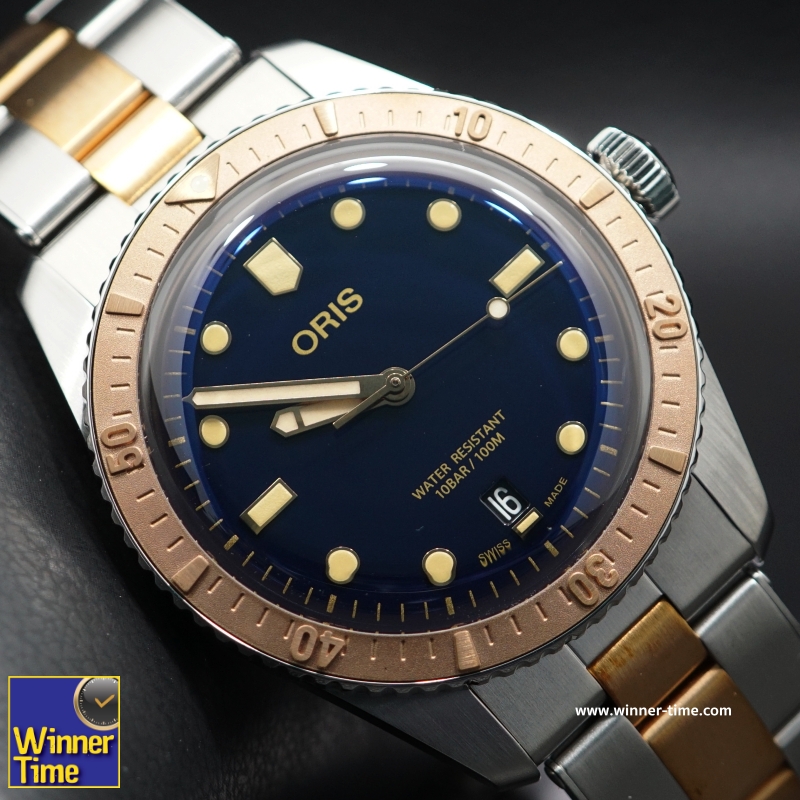 นาฬิกา Oris Divers Sixty-Five รหัส 0173377074355-0782017