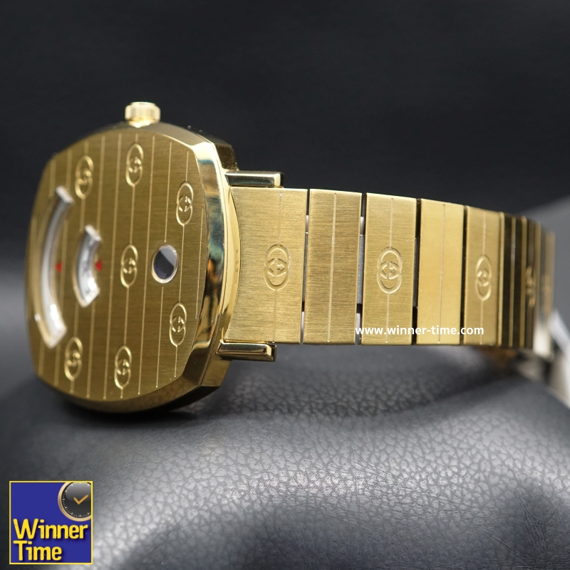นาฬิกา Gucci 18K Yellow Gold Grip Watch รุ่น YA157403  (35mm)