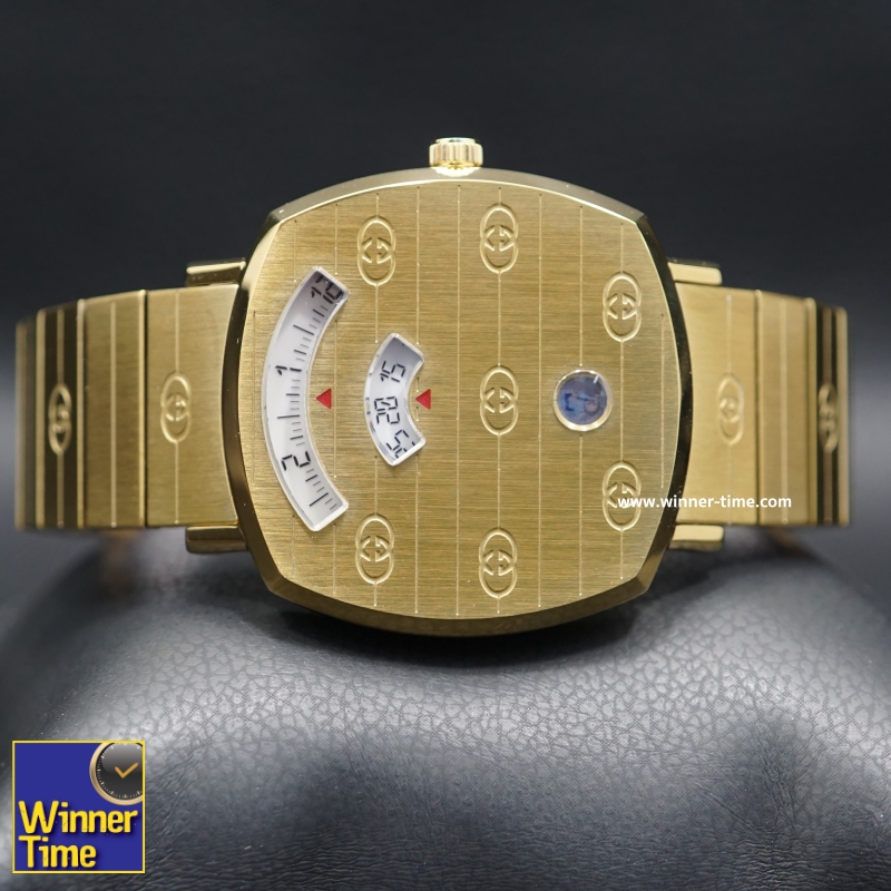 นาฬิกา Gucci 18K Yellow Gold Grip Watch รุ่น YA157403  (35mm)