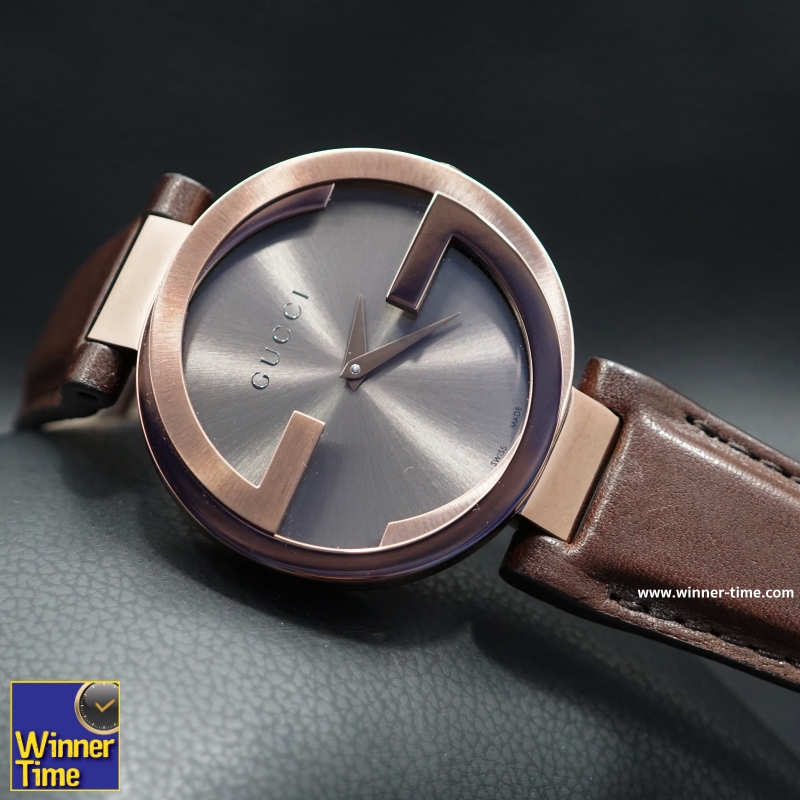นาฬิกาGucci Interlocking Brown Strap Women's Watc รุ่น YA133309