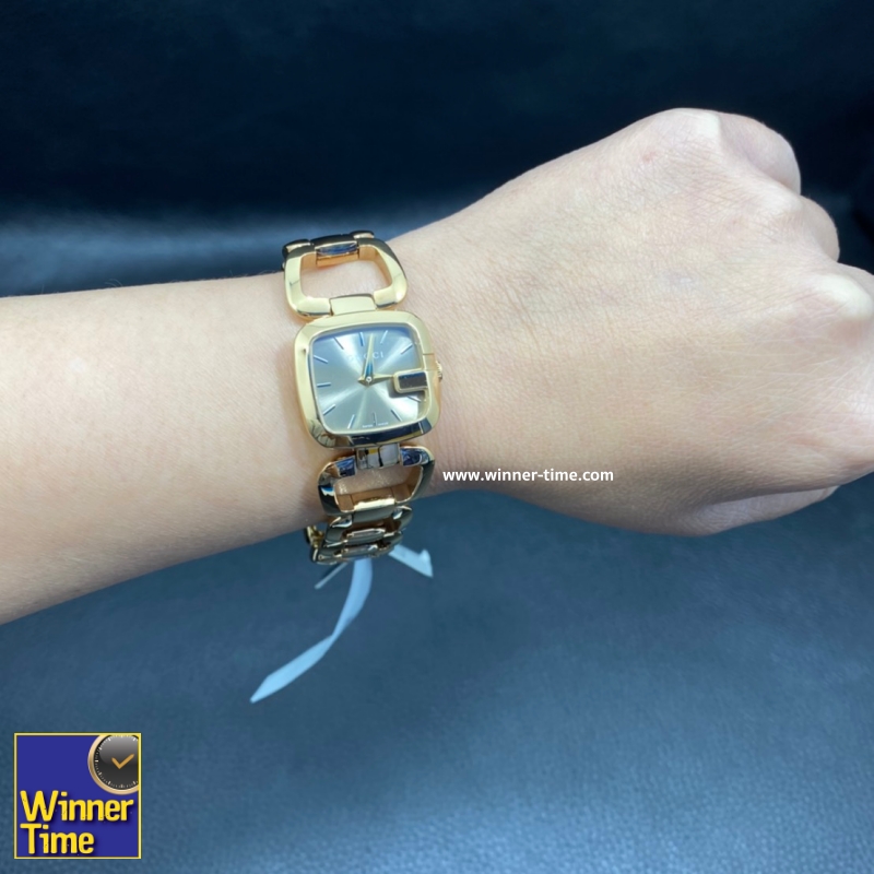 นาฬิกาGucci G-Gucci Gold PVD Women's Watch รุ่น YA125511 นาฬิกาGucci G-Gucci Gold PVD Women's Watch รุ่น YA125511