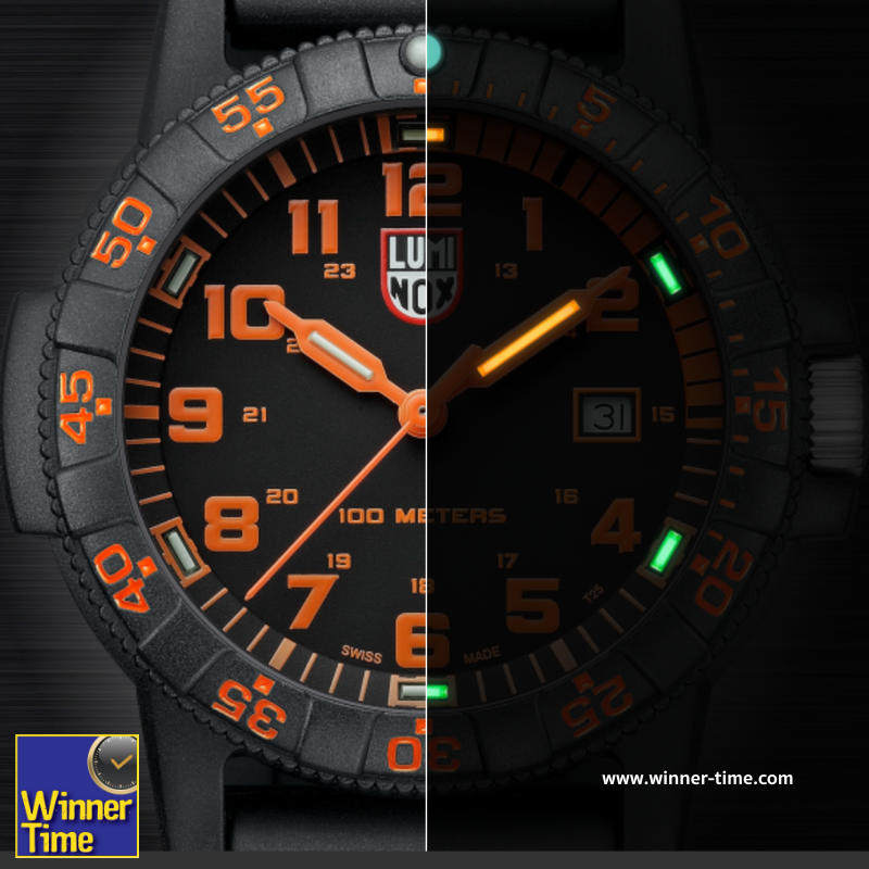 นาฬิกา Luminox Leatherback Sea Turtle Giant 0320 Series (Black/Orange) รุ่น XS.0329 นาฬิกา Luminox Leatherback Sea Turtle Giant 0320 Series (Black/Orange) รุ่น XS.0329