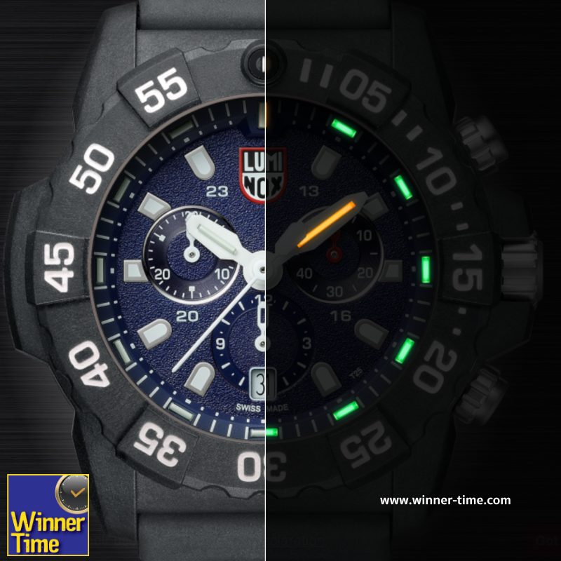 นาฬิกาLuminox NAVY SEAL CARBONOX™ CHRONOGRAPH 3580 SERIES รุ่น XS.3583 นาฬิกาLuminox NAVY SEAL CARBONOX™ CHRONOGRAPH 3580 SERIES รุ่น XS.3583