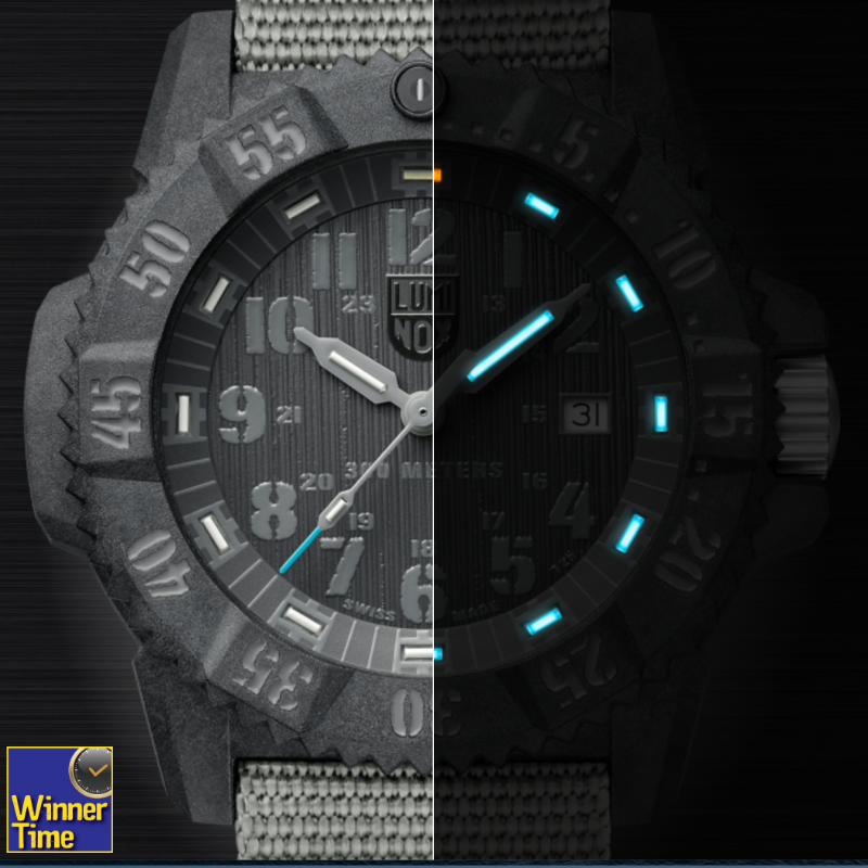นาฬิกา LUMINOX MASTER CARBON SEAL 3800 SERIES XS.3802.GO.SET