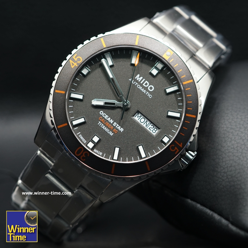 นาฬิกา MIDO Ocean Star Titanium Diver's 200 m รุ่น M026.430.44.061.00 