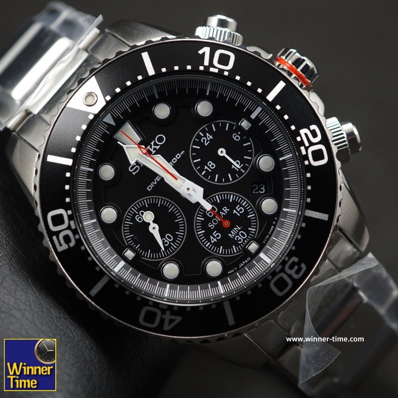 Seiko Solar Chronograph Diver's 200M รุ่น SSC779P1