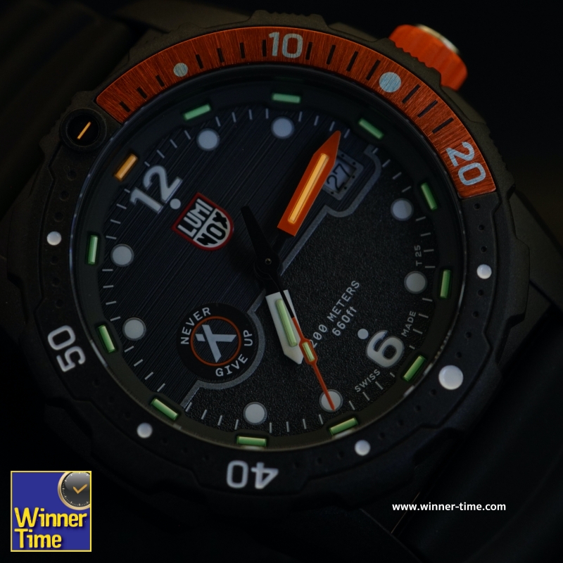 นาฬิกาLuminox BEAR GRYLLS SURVIVAL 3720 SEA SERIES (Orange) รุ่น XB.3729