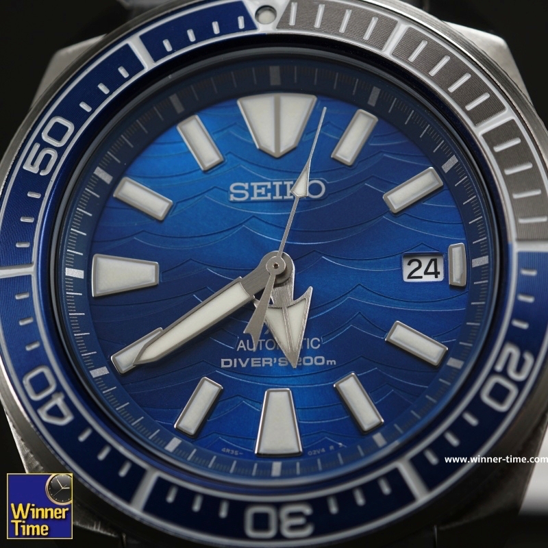 นาฬิกาSeiko Prospex”Save The Ocean” special Edition Automatic Diver’s 200m. รุ่น SRPD23K1,SRPD23K,SRPD23
