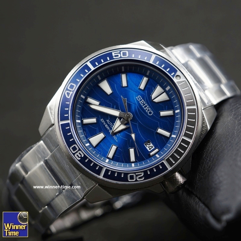 นาฬิกาSeiko Prospex”Save The Ocean” special Edition Automatic Diver’s 200m. รุ่น SRPD23K1,SRPD23K,SRPD23