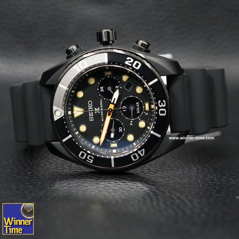 นาฬิกา Seiko Prospex Sumo Solar Chronograph Black Series Limited Edition รุ่น SSC761J1,SSC761J,SSC761