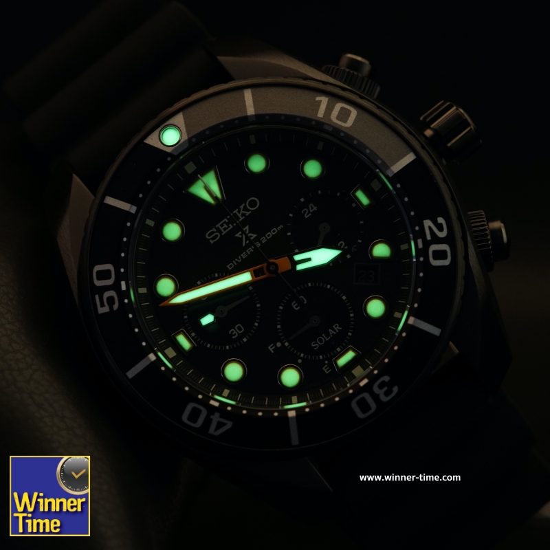 นาฬิกา Seiko Prospex Sumo Solar Chronograph Black Series Limited Edition รุ่น SSC761J1,SSC761J,SSC761