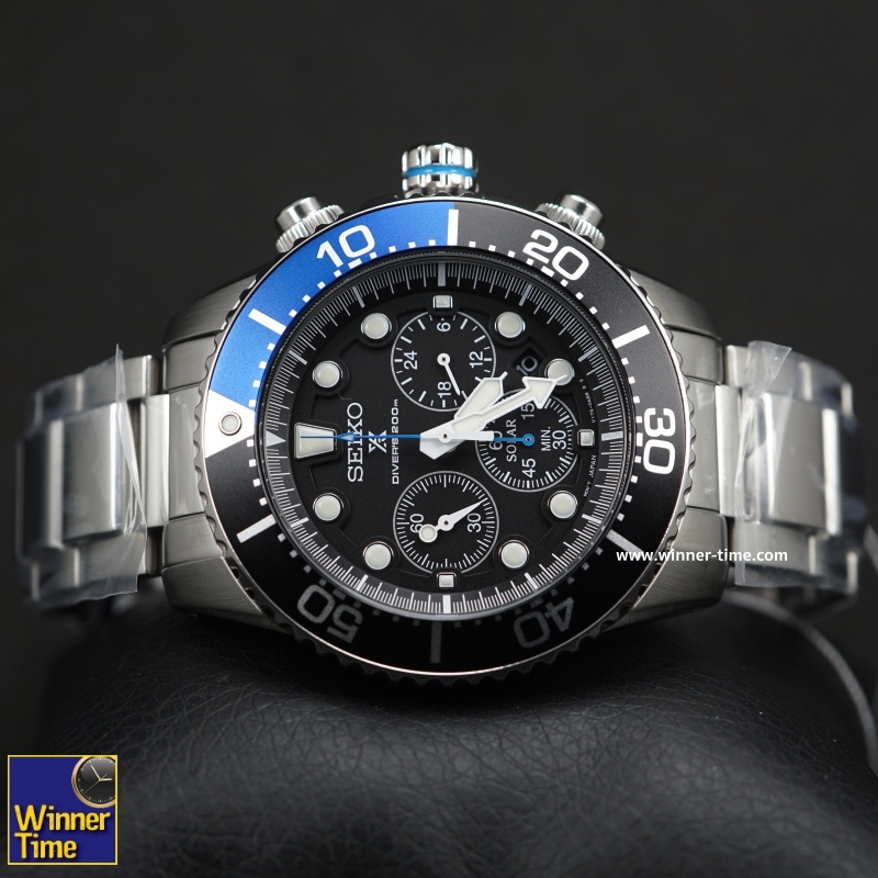 นาฬิกาSeiko Solar Chronograph Divers รุ่น SSC781P1,SSC781P,SSC781