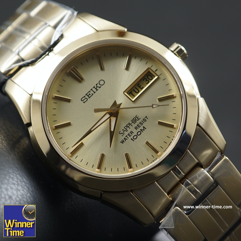 นาฬิกา Seiko Quartz Sapphire รุ่น SGGA62P1