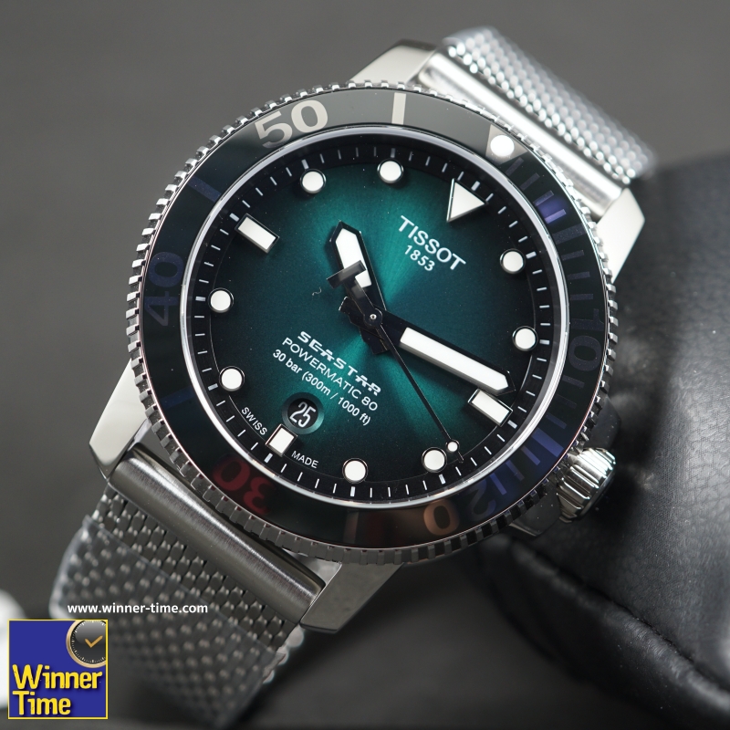 นาฬิกาTISSOT SEASTAR 1000 POWERMATIC 80 รุ่น T120.407.11.091.00