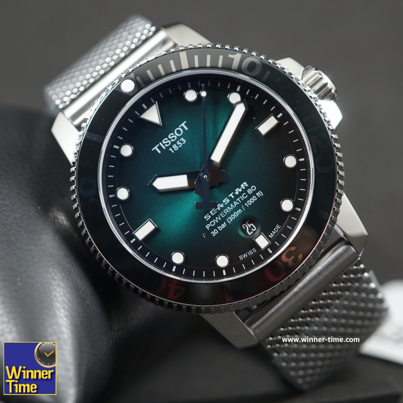 นาฬิกาTISSOT SEASTAR 1000 POWERMATIC 80 รุ่น T120.407.11.091.00