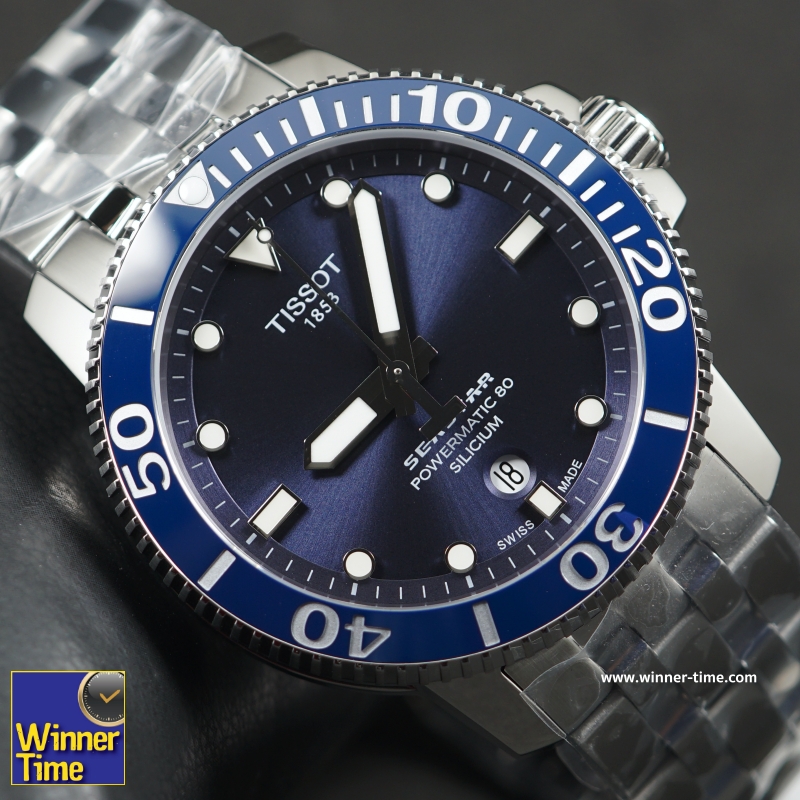 นาฬิกาTISSOT SEASTAR 1000 POWERMATIC 80 SILICIUM รุ่น T120.407.11.041.01