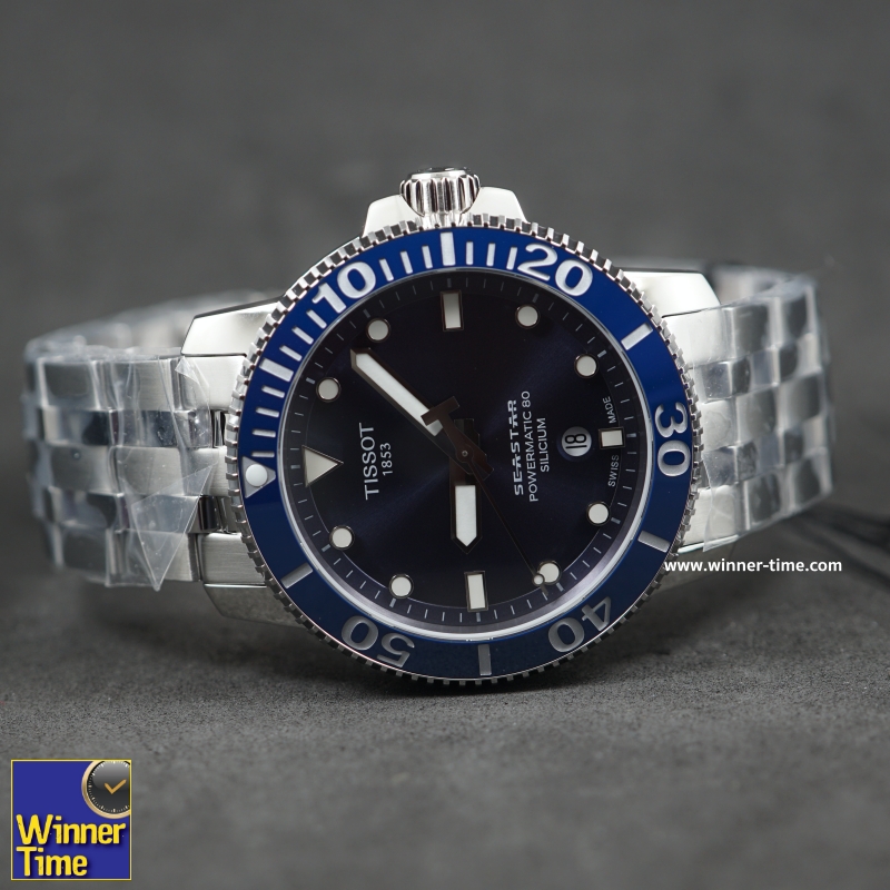 นาฬิกาTISSOT SEASTAR 1000 POWERMATIC 80 SILICIUM รุ่น T120.407.11.041.01