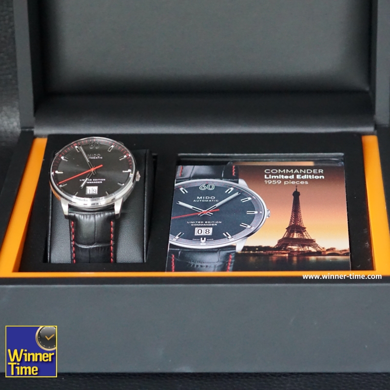 นาฬิกา MIDO COMMANDER BIG DATE 60TH ANNIVERSARY LIMITED EDITION รุ่น M021.626.16.081.00