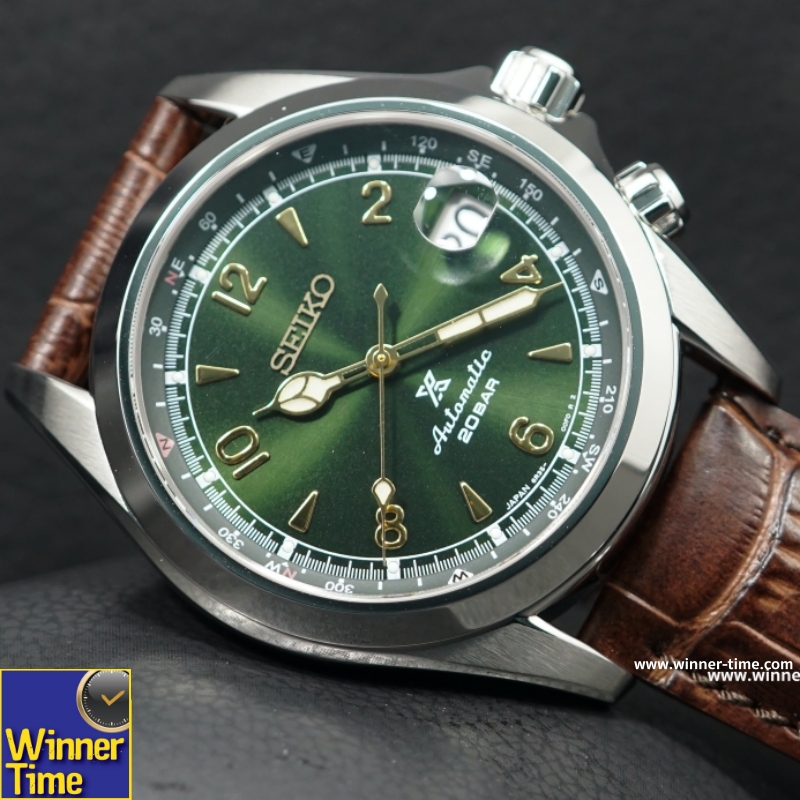 นาฬิกาSeiko Prospex IVORY Alpinist New 2020 Brown Leather Band รุ่น SPB121J1,SPB121J,SPB121