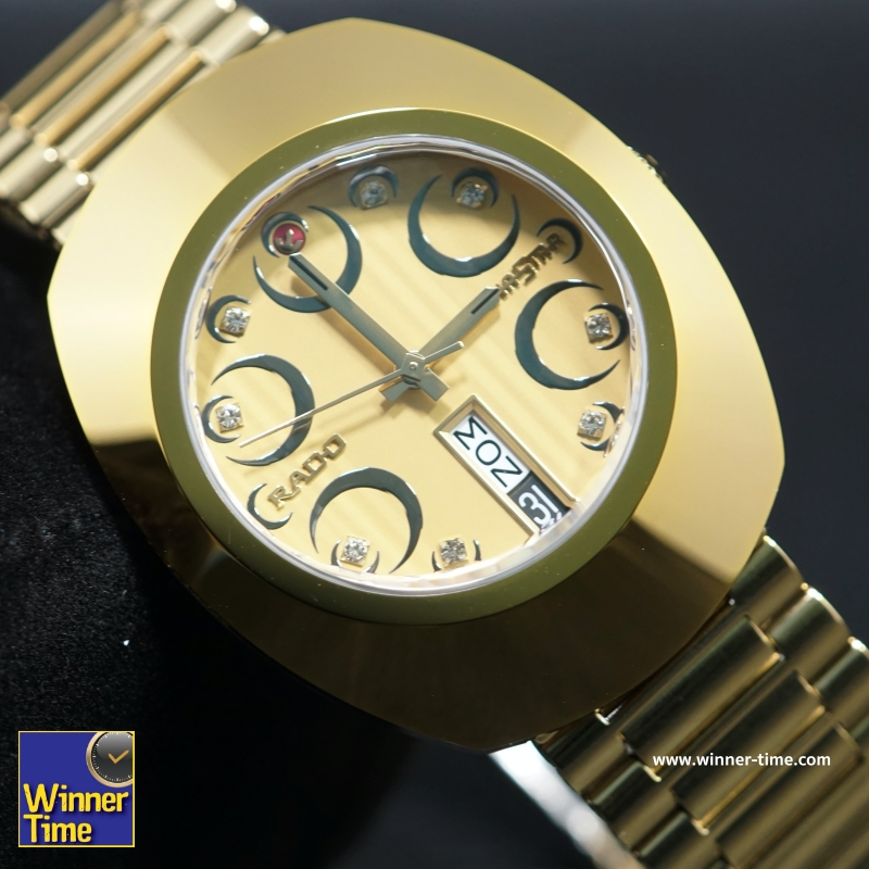 นาฬิกาRado Original Automatic Gold-tone Watch R12413383