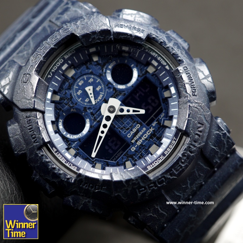 CASIO G-SHOCK นาฬิกาข้อมือผู้ชาย สายเรซิ่น รุ่น Limited Edition GA-100CG-2ADR