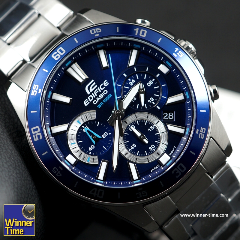 นาฬิกาCASIO EDIFICE CHRONOGRAPH รุ่น EFV-570D-2AV