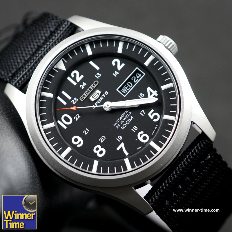 นาฬิกา Seiko 5 Sports Automatic รุ่น SNZG15K1,SNZG15K,SNZG15