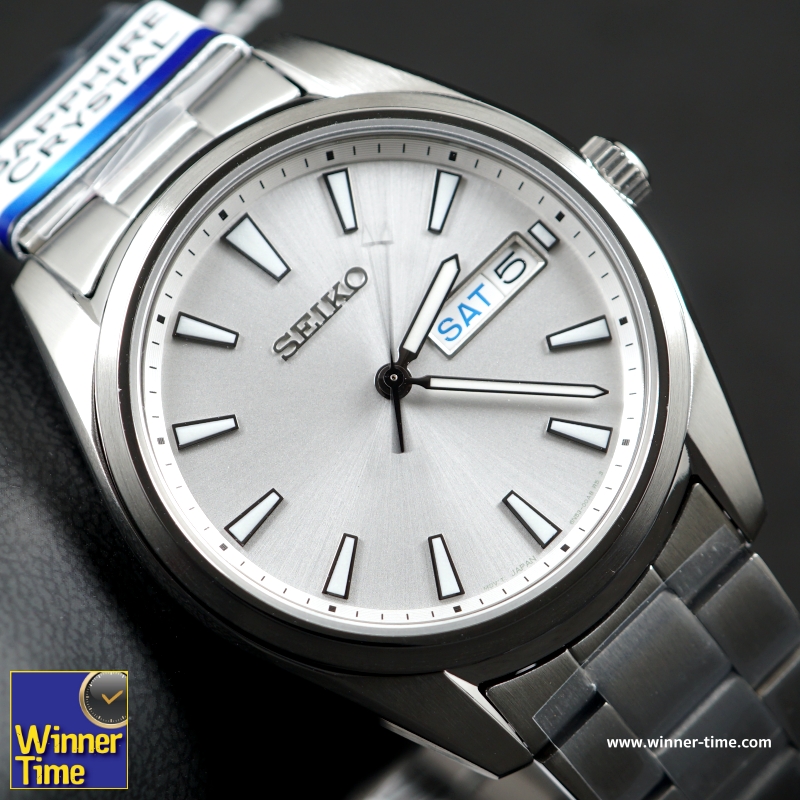 นาฬิกาSEIKO QUARTZ SAPPHIRE รุ่น SUR339P1,SUR339P,SUR339