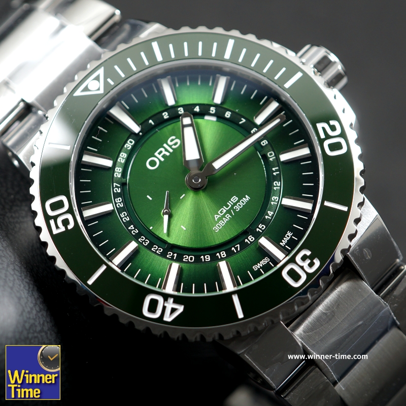 นาฬิกาOris AQUIS Hangang Limited Edition รุ่น 743 7734 4187Set