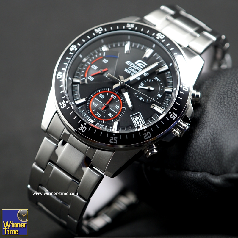 นาฬิกาCASIO EDIFICEโครโนกราฟมาตรฐาน รุ่น EFV-540D-1AV,EFV-540D-1A
