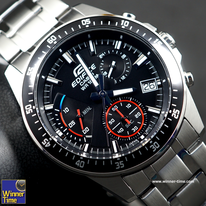 นาฬิกาCASIO EDIFICEโครโนกราฟมาตรฐาน รุ่น EFV-540D-1AV,EFV-540D-1A