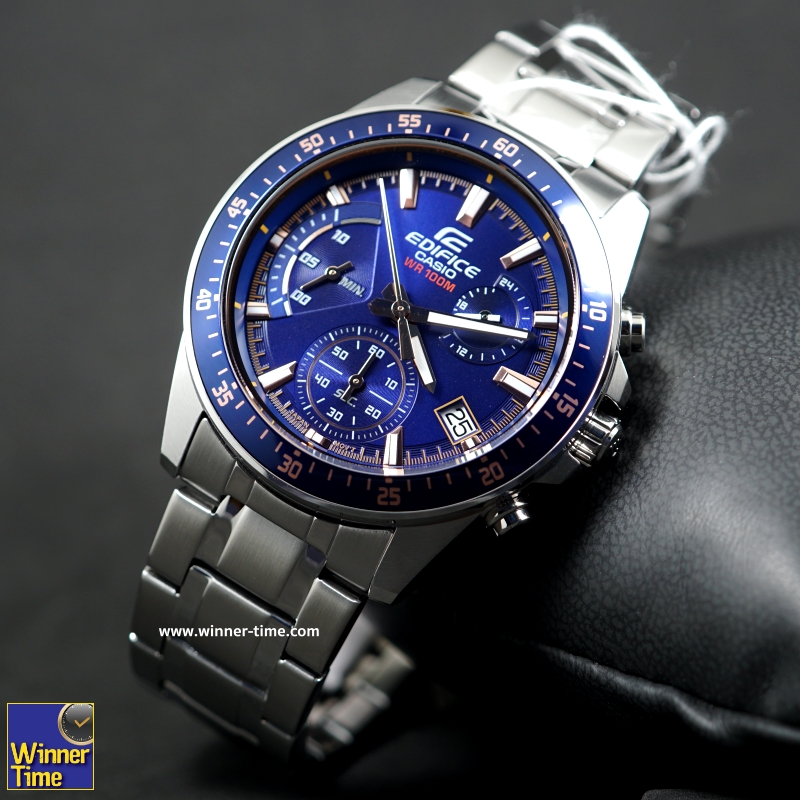 นาฬิกาCASIO EDIFICE โครโนกราฟมาตรฐาน รุ่น EFV-540D-2AV,EFV-540D-2A