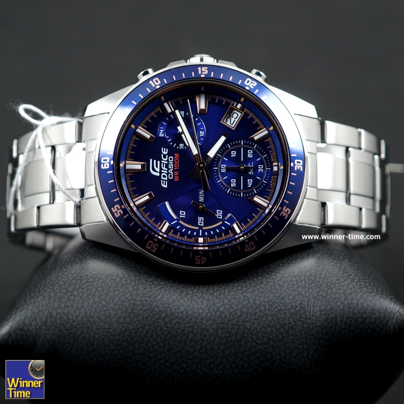 นาฬิกาCASIO EDIFICE โครโนกราฟมาตรฐาน รุ่น EFV-540D-2AV,EFV-540D-2A